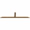 Ekena Millwork Portland Smooth Timber Gable Bracket, Western Red Cedar, 84"W x 21"H x 1 1/2"D x 3 1/2"F, 6/12 Pitch GBW084X21X0204POR00SWR - alternate 2
